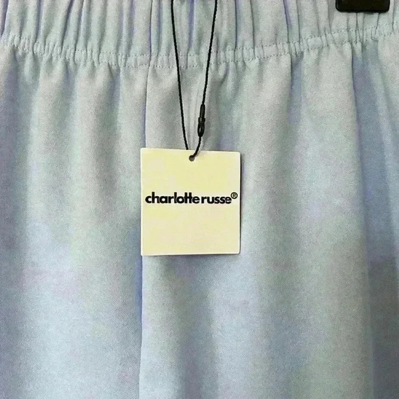 NEW WITH TAGS CHARLOTTE RUSSE BABY BLUE SHORTS🦋 - Picture 2 of 4